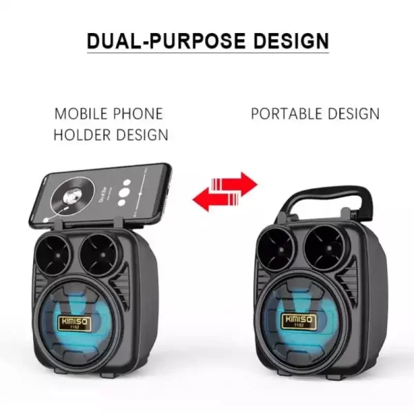 DAFUSHOP Mini Caixa De Som Portátil Wireless Bluetooth Usb Eletrônico portátil ENVIO RÁPIDO - Imagem 2