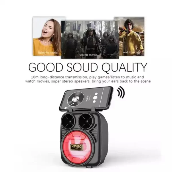 DAFUSHOP Mini Caixa De Som Portátil Wireless Bluetooth Usb Eletrônico portátil ENVIO RÁPIDO - Imagem 3