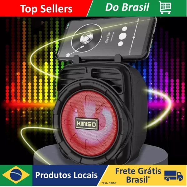 DAFUSHOP Mini Caixa De Som Portátil Wireless Bluetooth Usb Eletrônico portátil ENVIO RÁPIDO